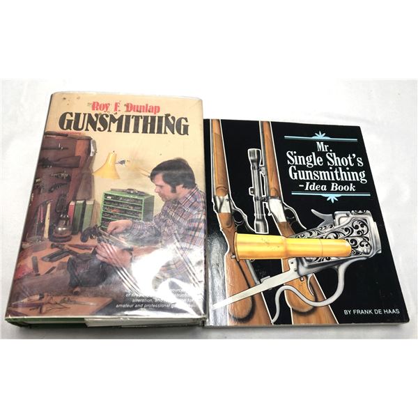 Gunsmithing Books Lot x2 - Mr Single Shot & Dunlap