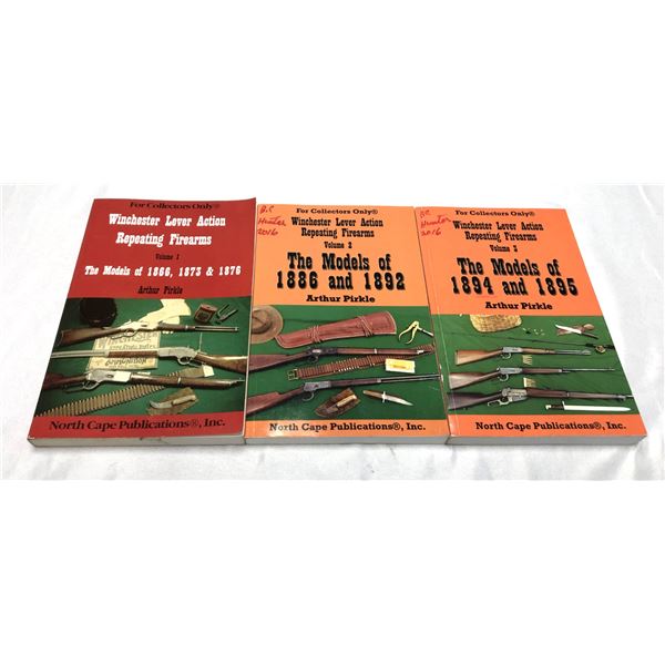 Winchester Lever Action Books Volume 1, 2 & 3