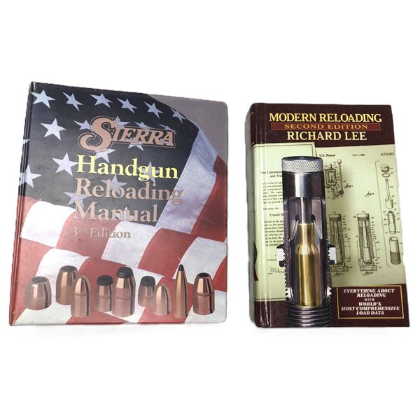 Sierra & Lee Reloading Books