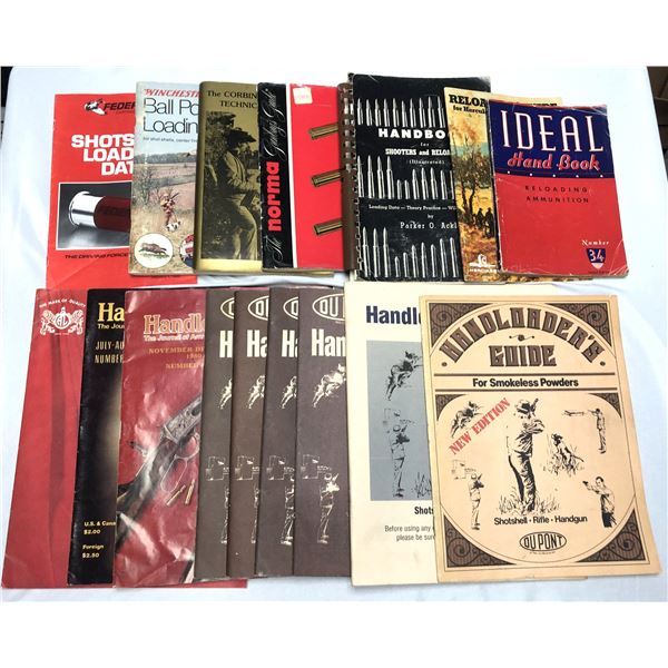 Reloading & Handloading Literature LOT