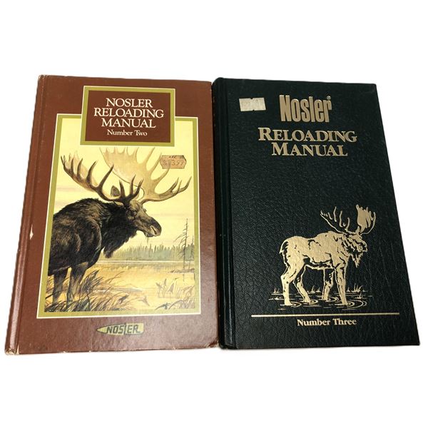 Nosler RELOADING Books x2