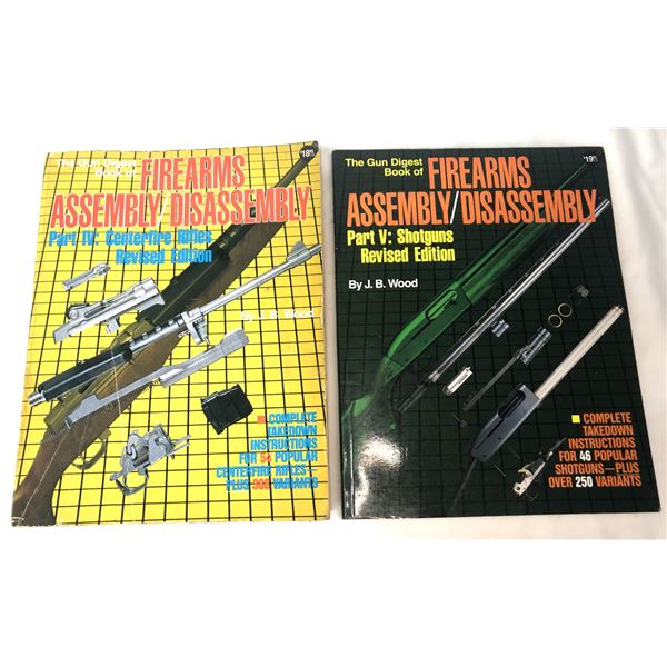 Firearm Disassembly Books x2