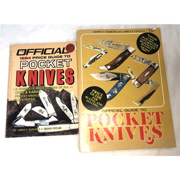 Knife Paperback Book LOT x2