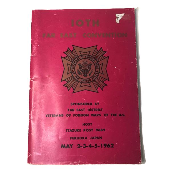 IOTH Far East Convention JAPAN 1962 - US Army Base