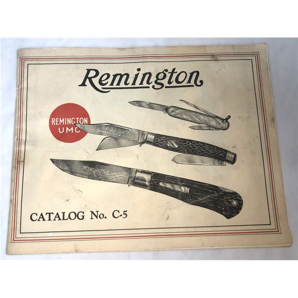 Remington VINTAGE Knife Catalog - 1930 C-5