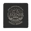 Image 1 : Slate Coaster Awesome Legend - NEW 4 inch Stone