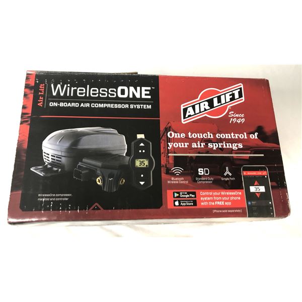 Wireless ONE Air Lift Kit - On Board Air Compressor System