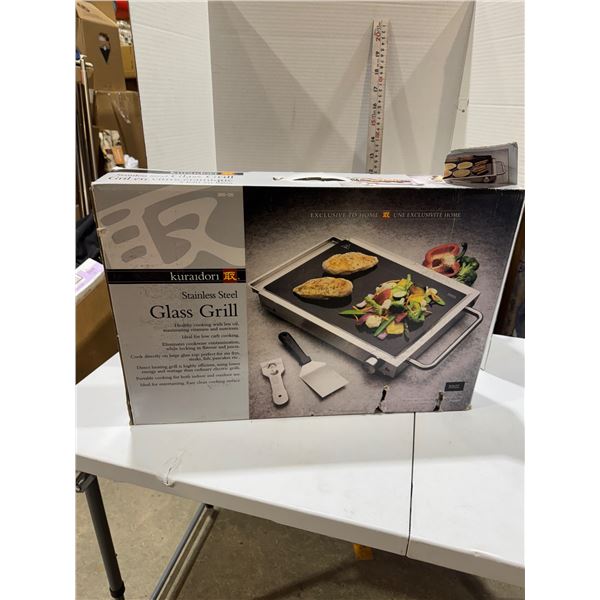 New KURAIDORI stainless steel glass grill new