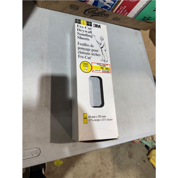 New FRE – CUT drywall sanding sheets