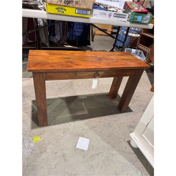 Bench measures 34 inches long 12 1/4 inches deep 20.5 inches tall