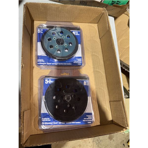 ROK 5 inch backing pad, hook and loop