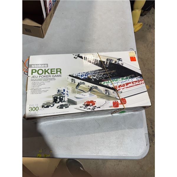 Stokes poker set
