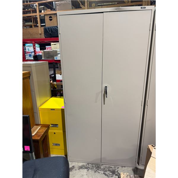 ProSource cabinet locked measures 36" x 18" x 72" tall