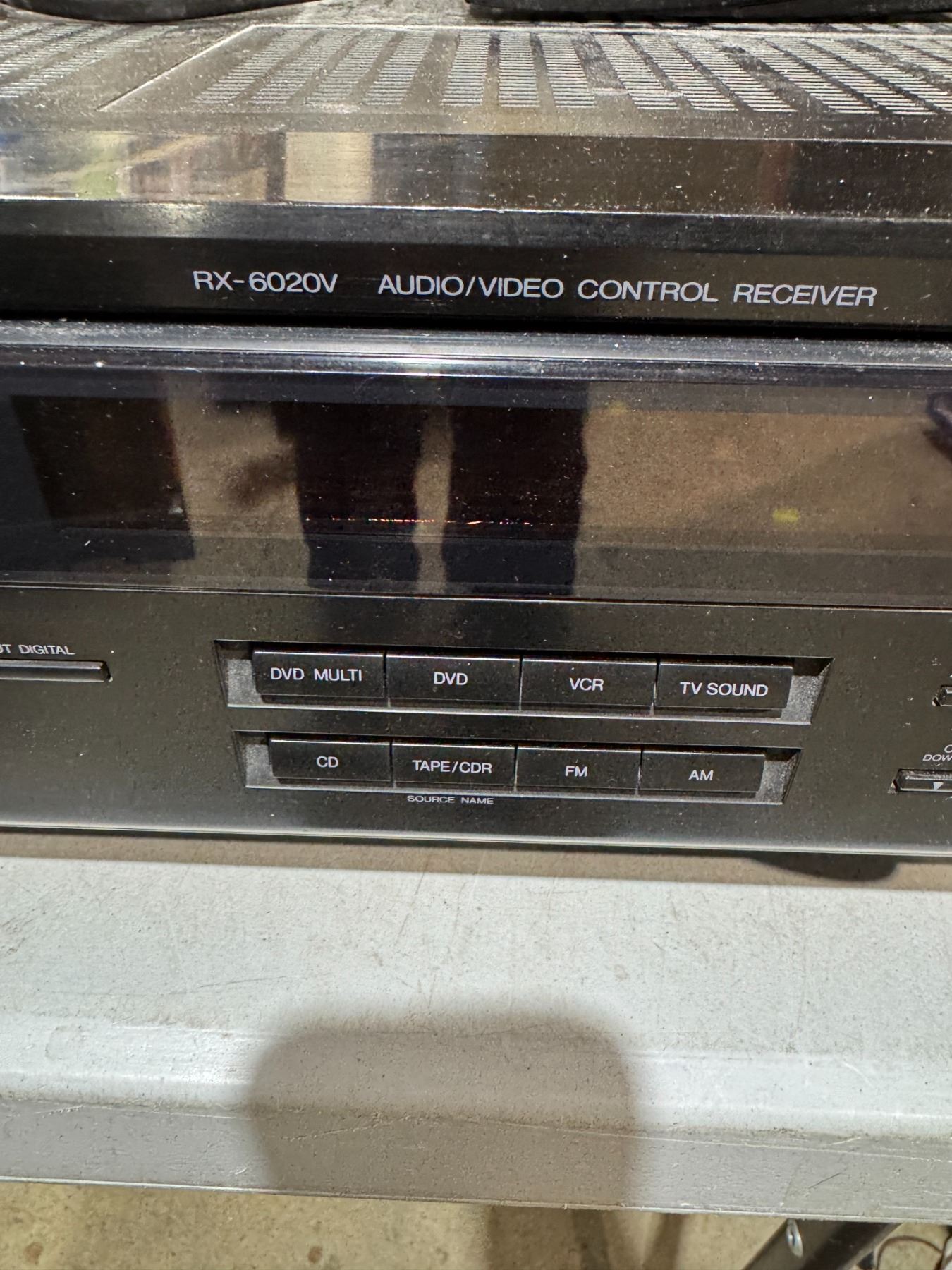 Jvc Rx6020v JVC audio video control receiver RX 6020V