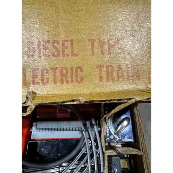 Diesel type electrical train LOUIS  MARX