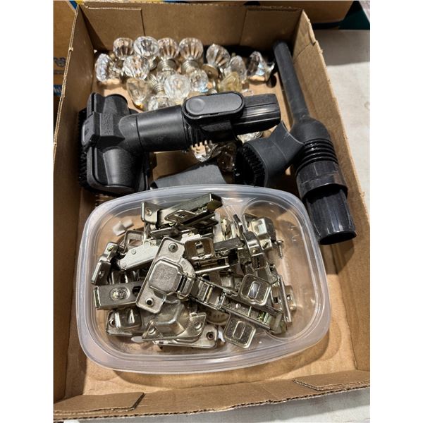 Drawer, knobs and cabinet, accessories, etc.