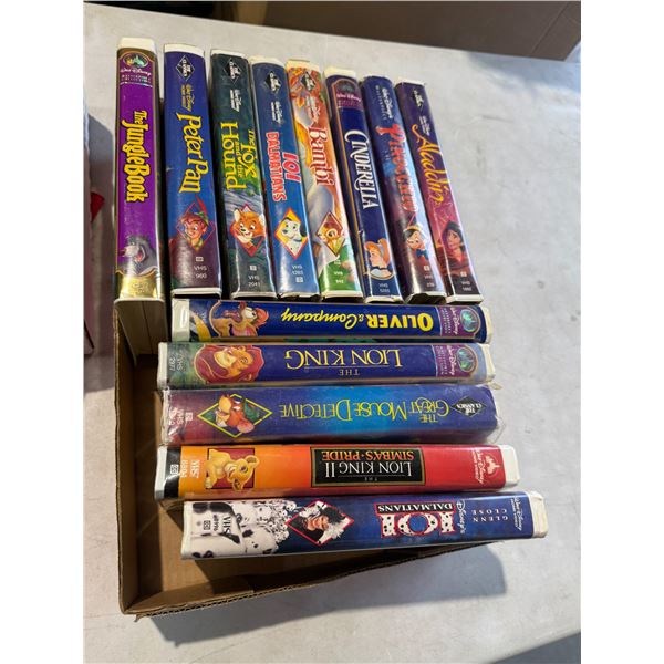 Disney VHS movies