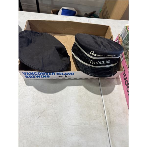 Canadian Pacific train man, Hat, and other