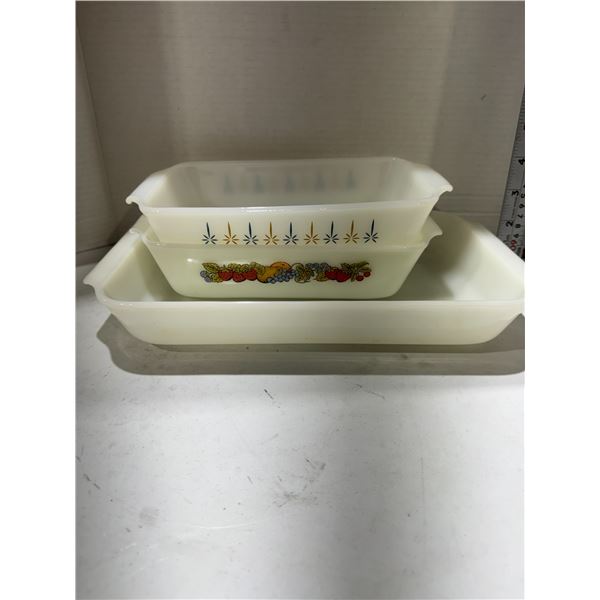 Vintage baking dishes