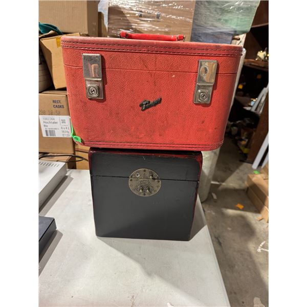 Travel, guide suitcase, and other storage box