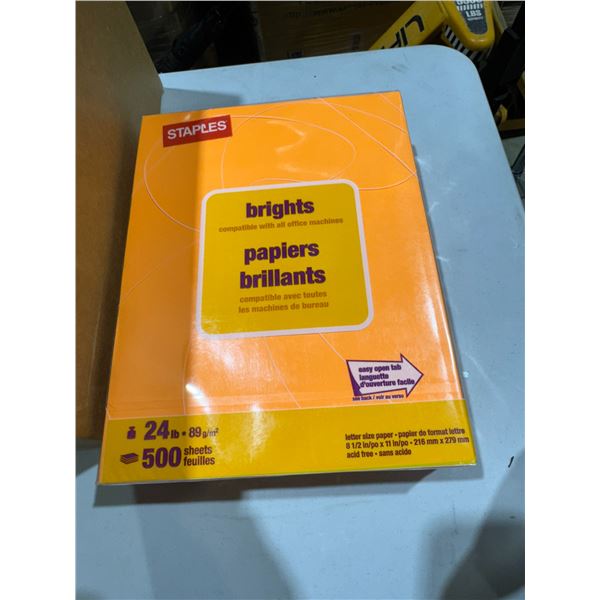Brights  24 pound paper