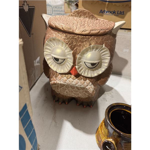 Owl Cookie jar,