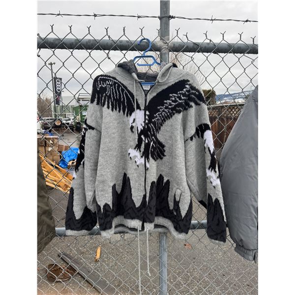 100% WILL sweater size large