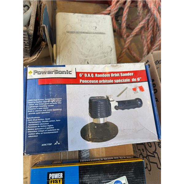 6 inch DAQ random orbit, Sander