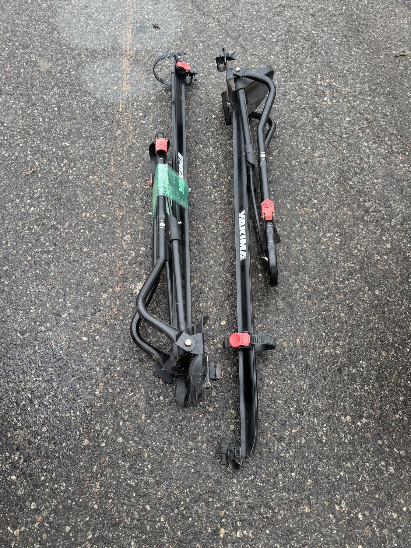 Paire De Clips Yakima Q68 Pour Porte-vélos De Toit - Pour Pièces Détachées