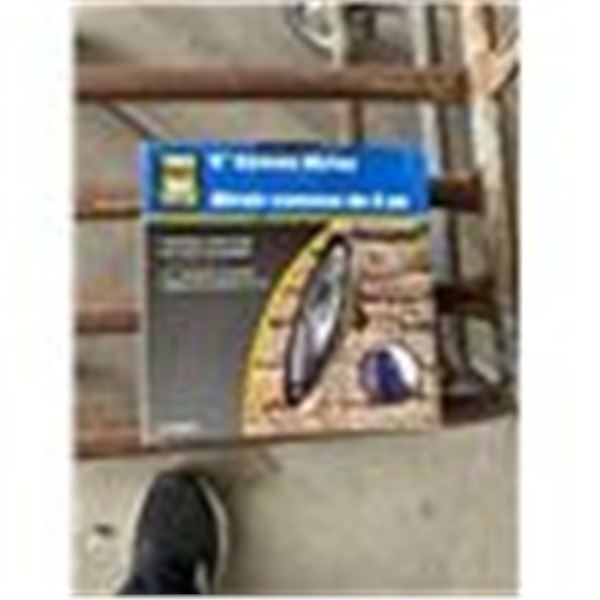 6 inch convex mirror