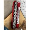 Image 1 : 9 pc industrial jumbo socket set
