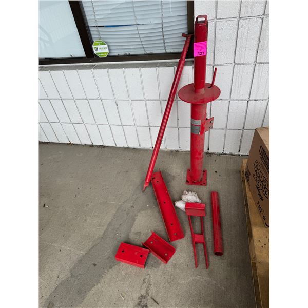 Tire changer item