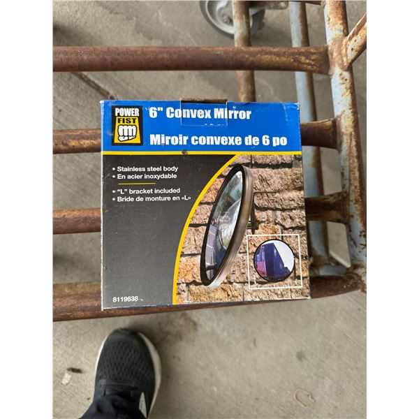 6 inch convex mirror