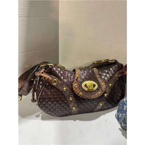 Versace purse authentic stay up to buyer to verify before bidding