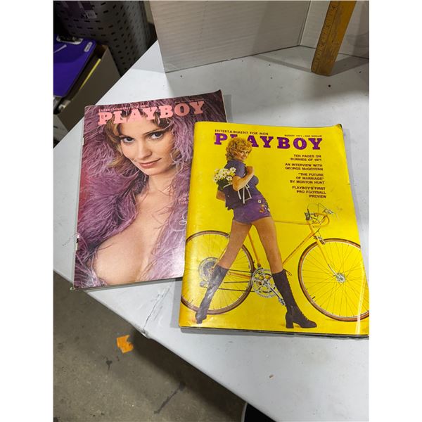 Playboy magazine 1974, 1971