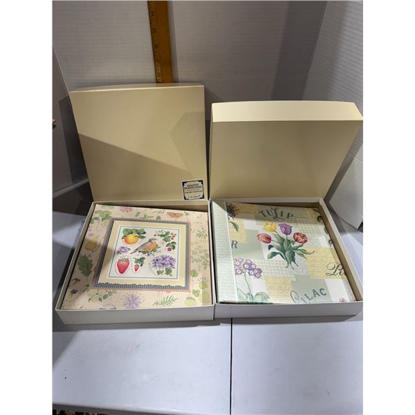 2 vintage photo albums