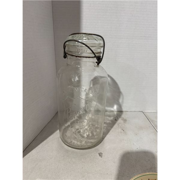 Perfect seal jar