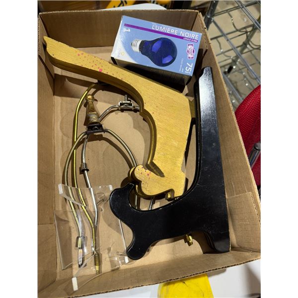 Lamp parts, bulb,  picture stands