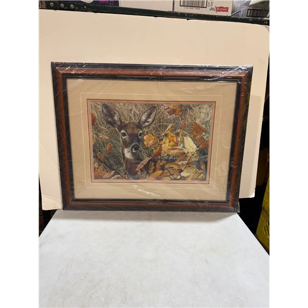 Deer artwork 33 inches x 25 inches