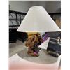 Image 3 : Burl wood lamp