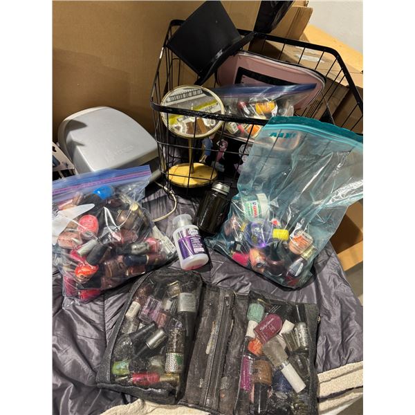 Beauty, products and nail products