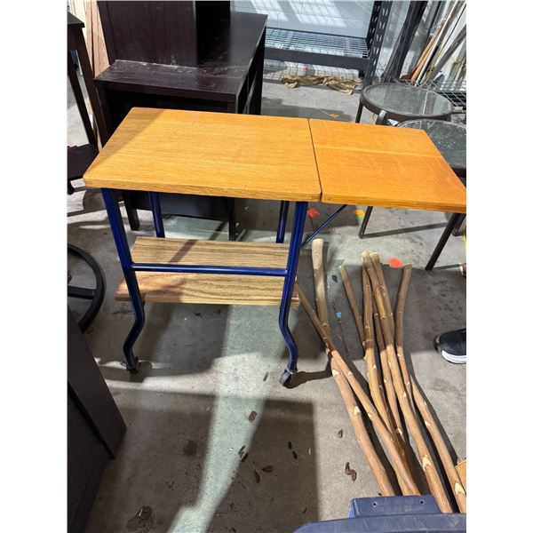 Folding rolling cart