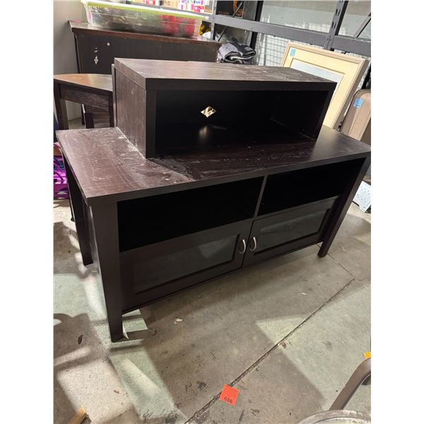 Cabinet measures 47 1/4" x 19" x 34" approximately