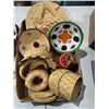 Image 1 : Weaved basked /bowls