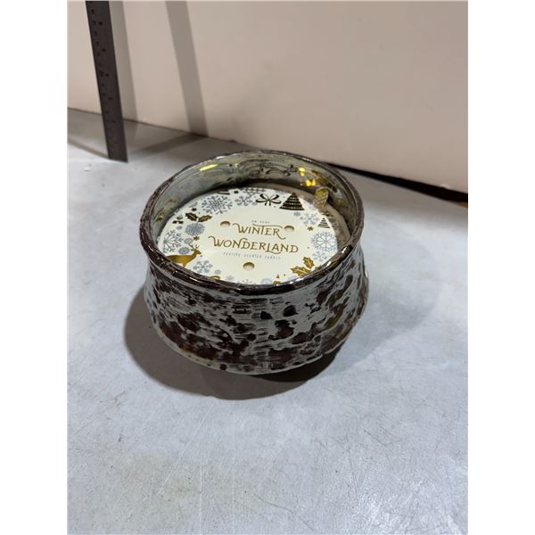Winter wonderland candle