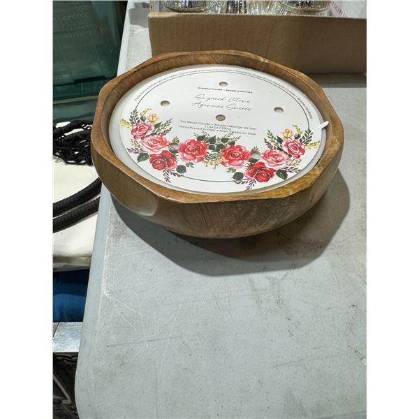 Sugared citrus candle