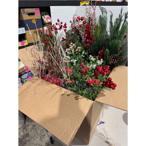 Crafting greens and decor