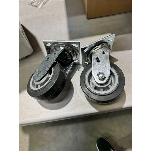 Large new 5”x 2” casters