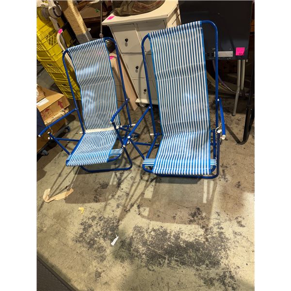 Beach Lounge  chairs with covers