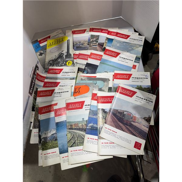 Airfix magazines 1961, 1962